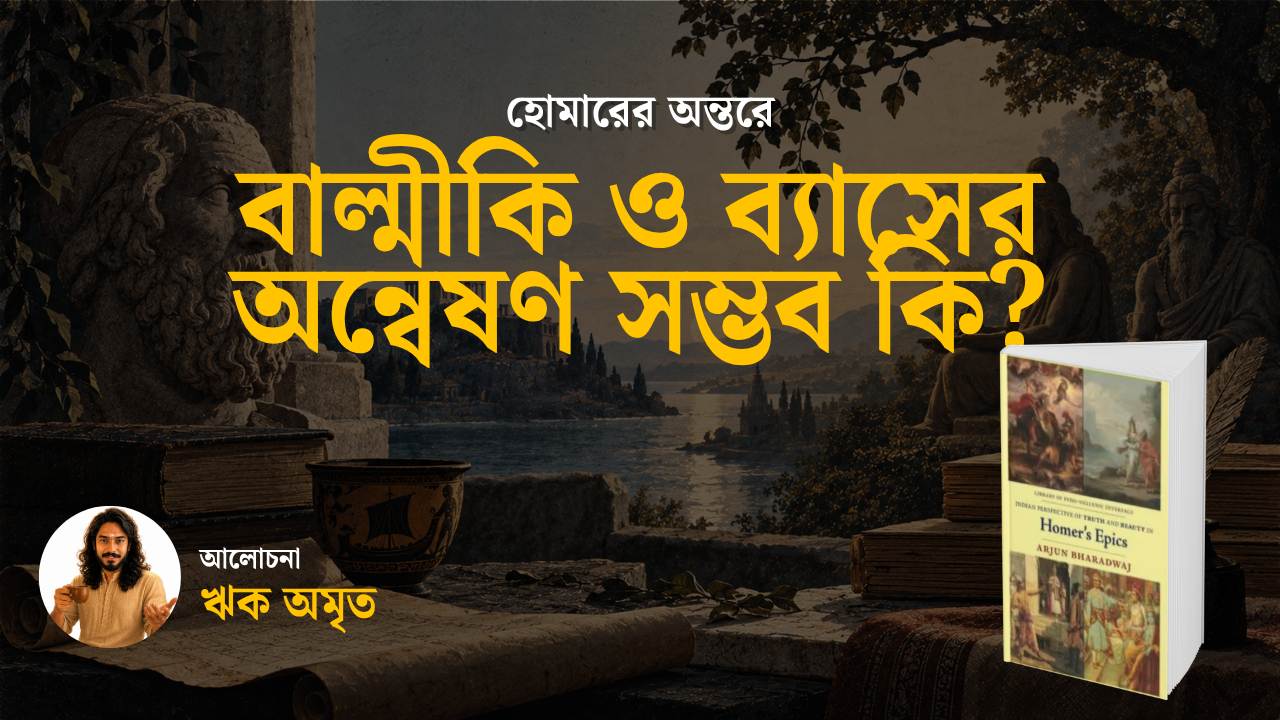 হোমারের অন্তরে বাল্মীকি ও ব্যাসের অন্বেষণ সম্ভব কি?